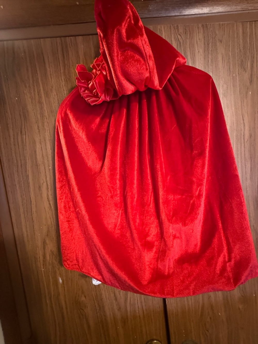 Childs Classic Red & White Peasant Costume Dress - Children’s Costume - Picture 4 of 4